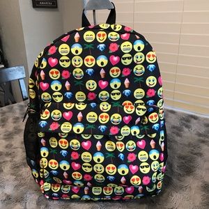 NWOT Emoji Design Backpack